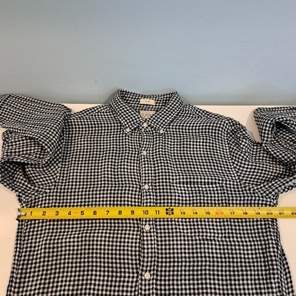 J. Crew Men's Medium Slim Fit Double-Weave Button Down Shirt Style #AY988 - Picture 11 of 15
